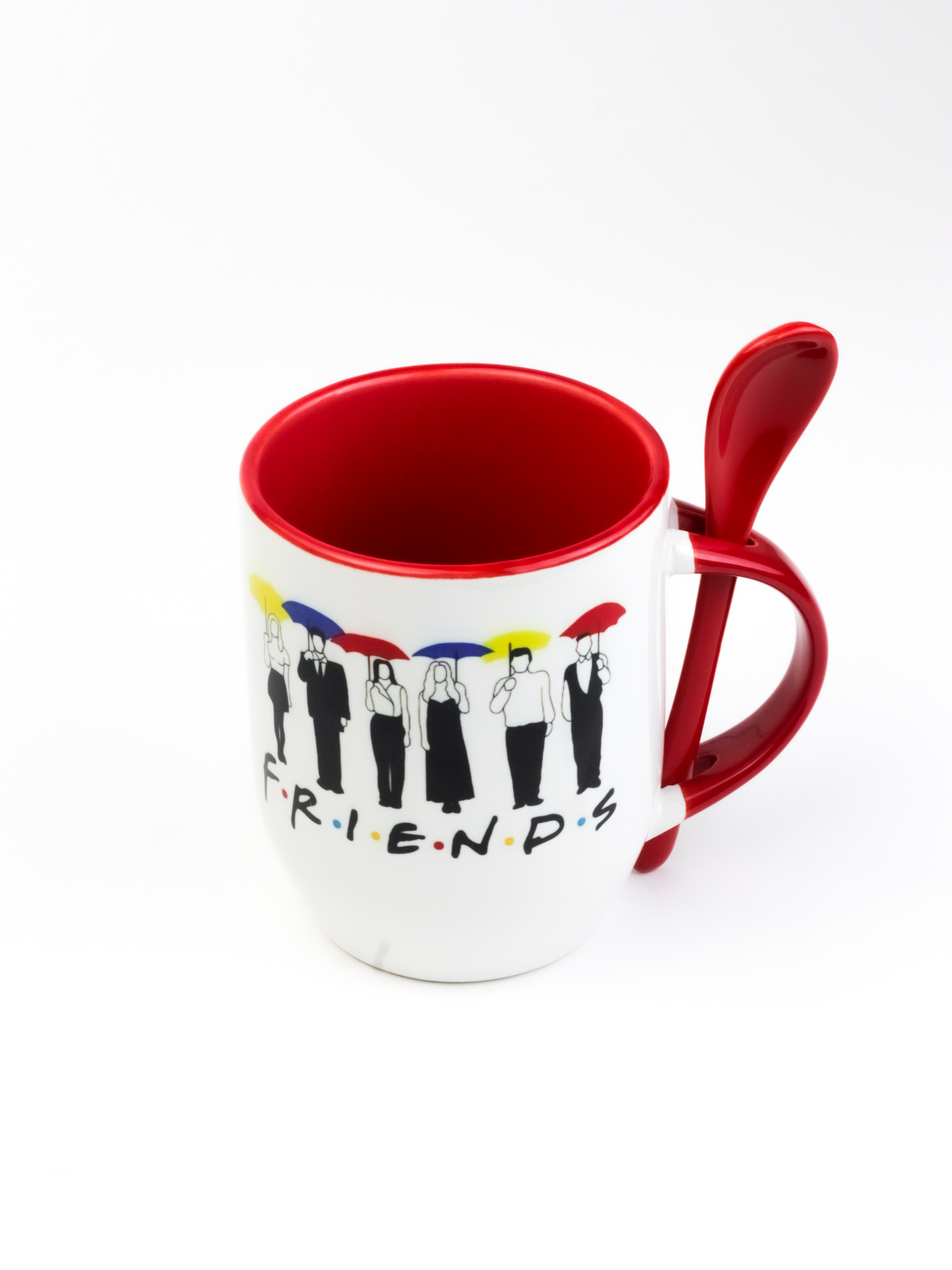 Printed Mug with Spoon