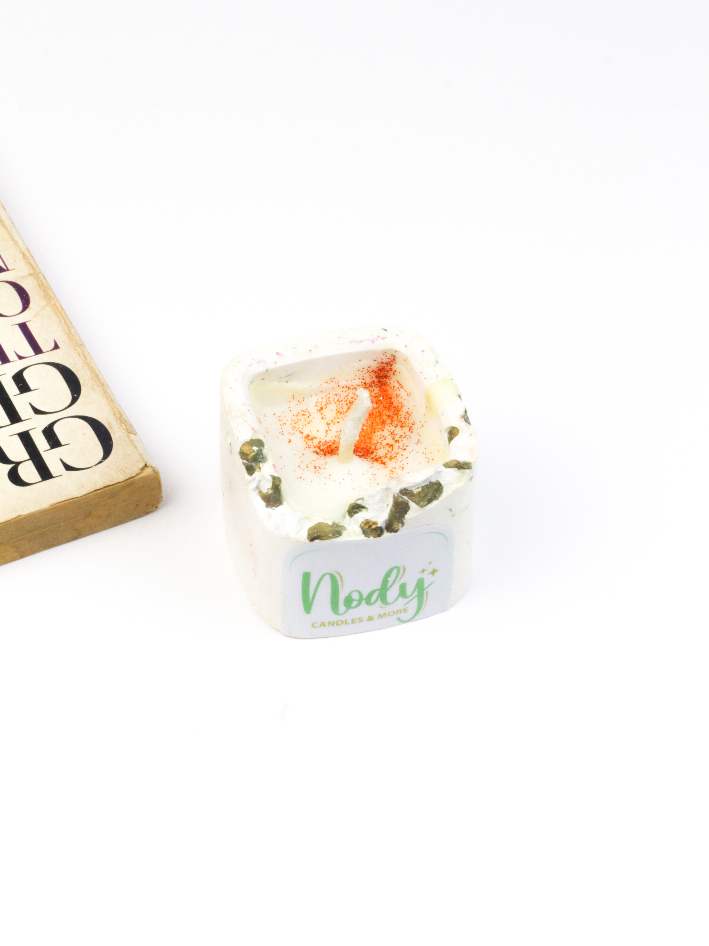 Small Concrete Candle