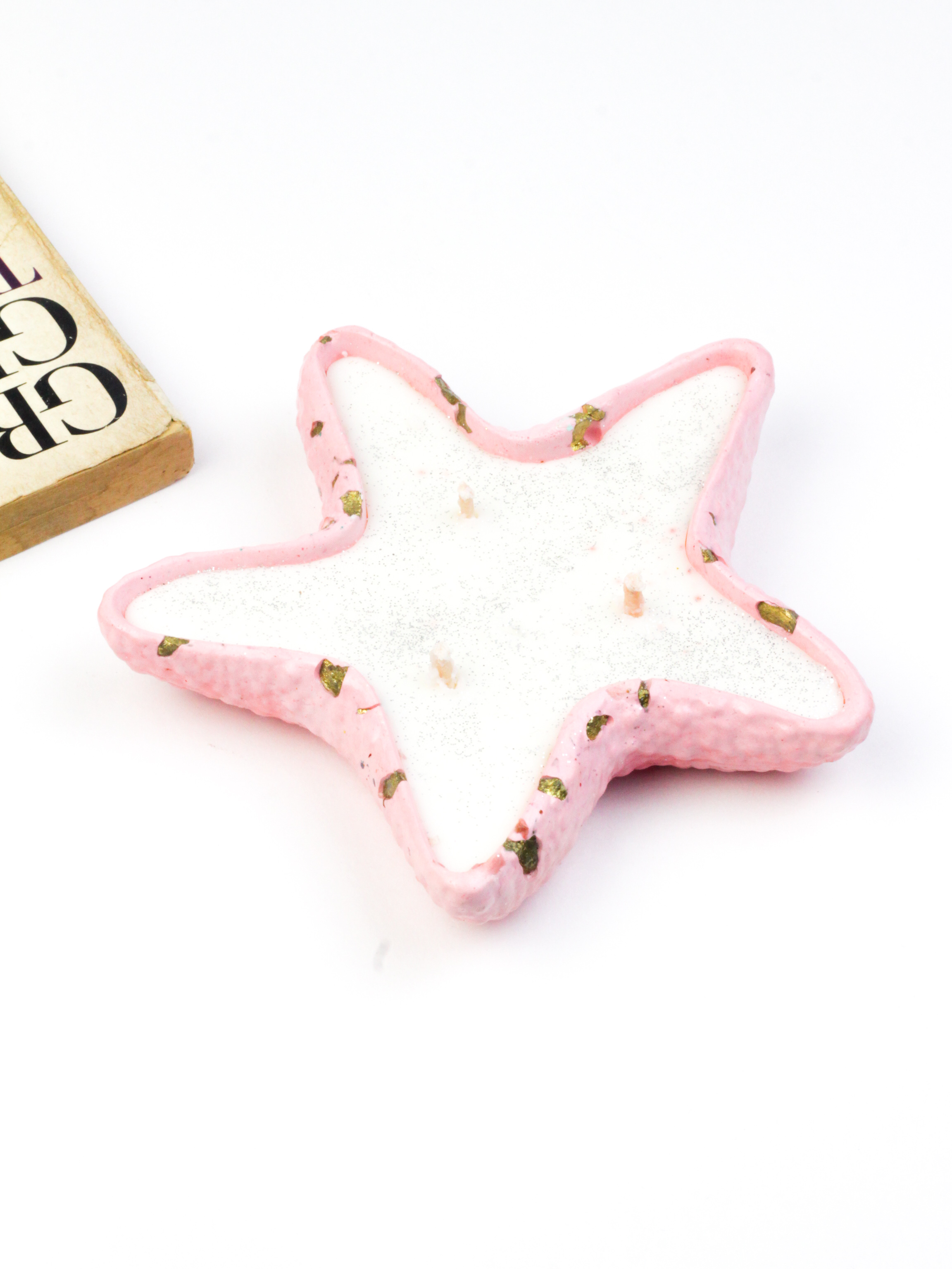 Star Concrete Candle