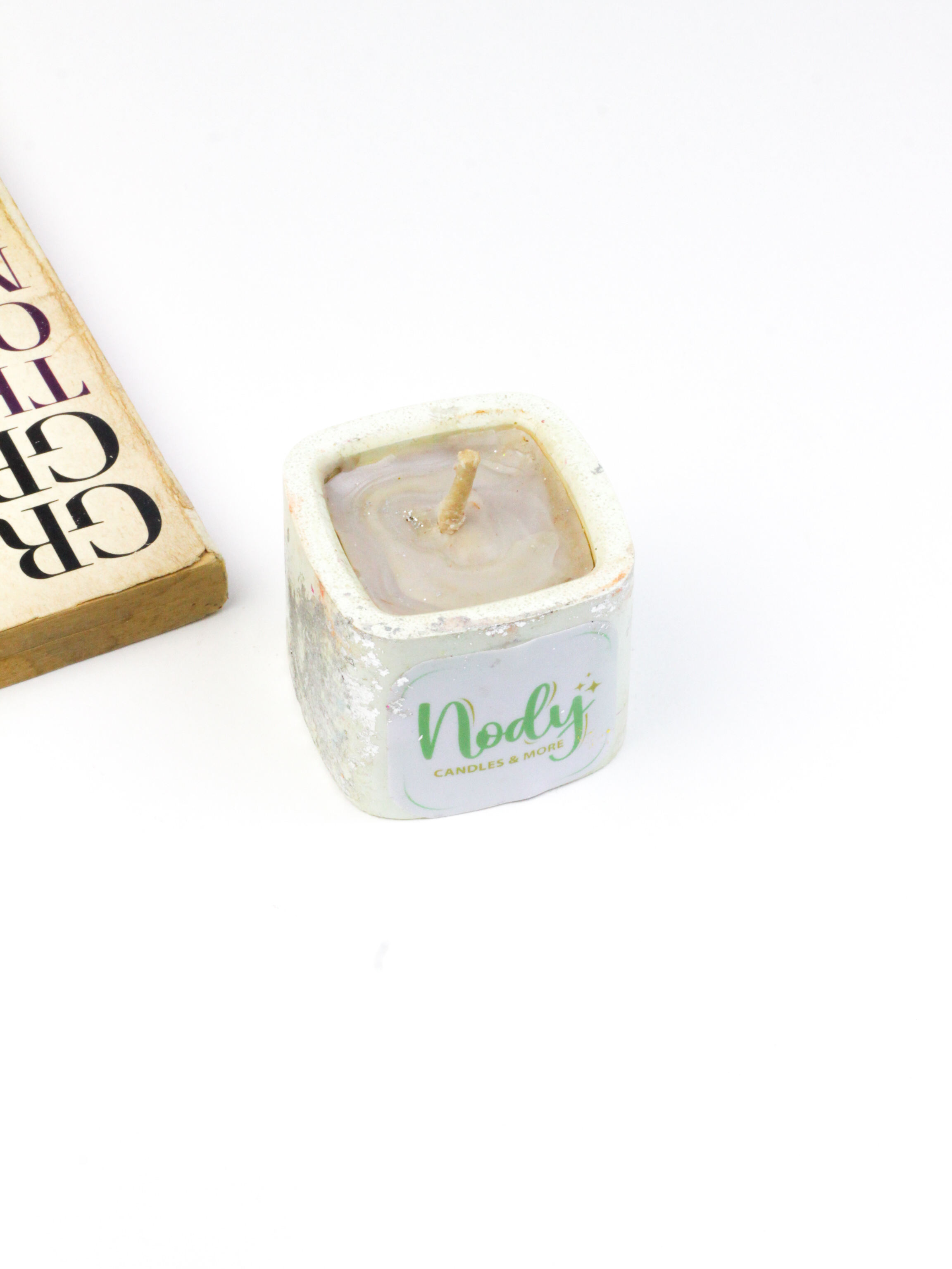 Small Concrete Candle