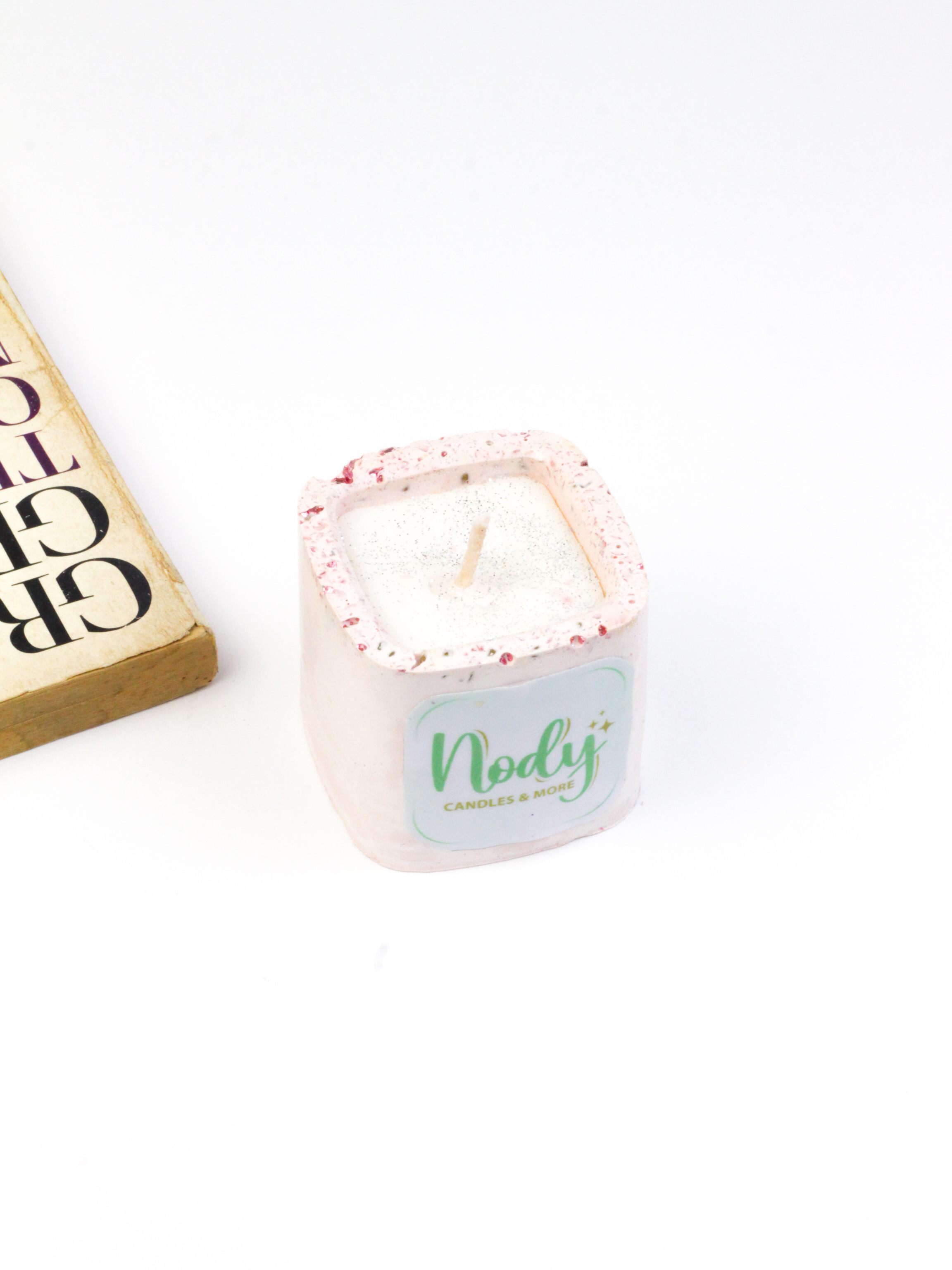 Small Concrete Candle