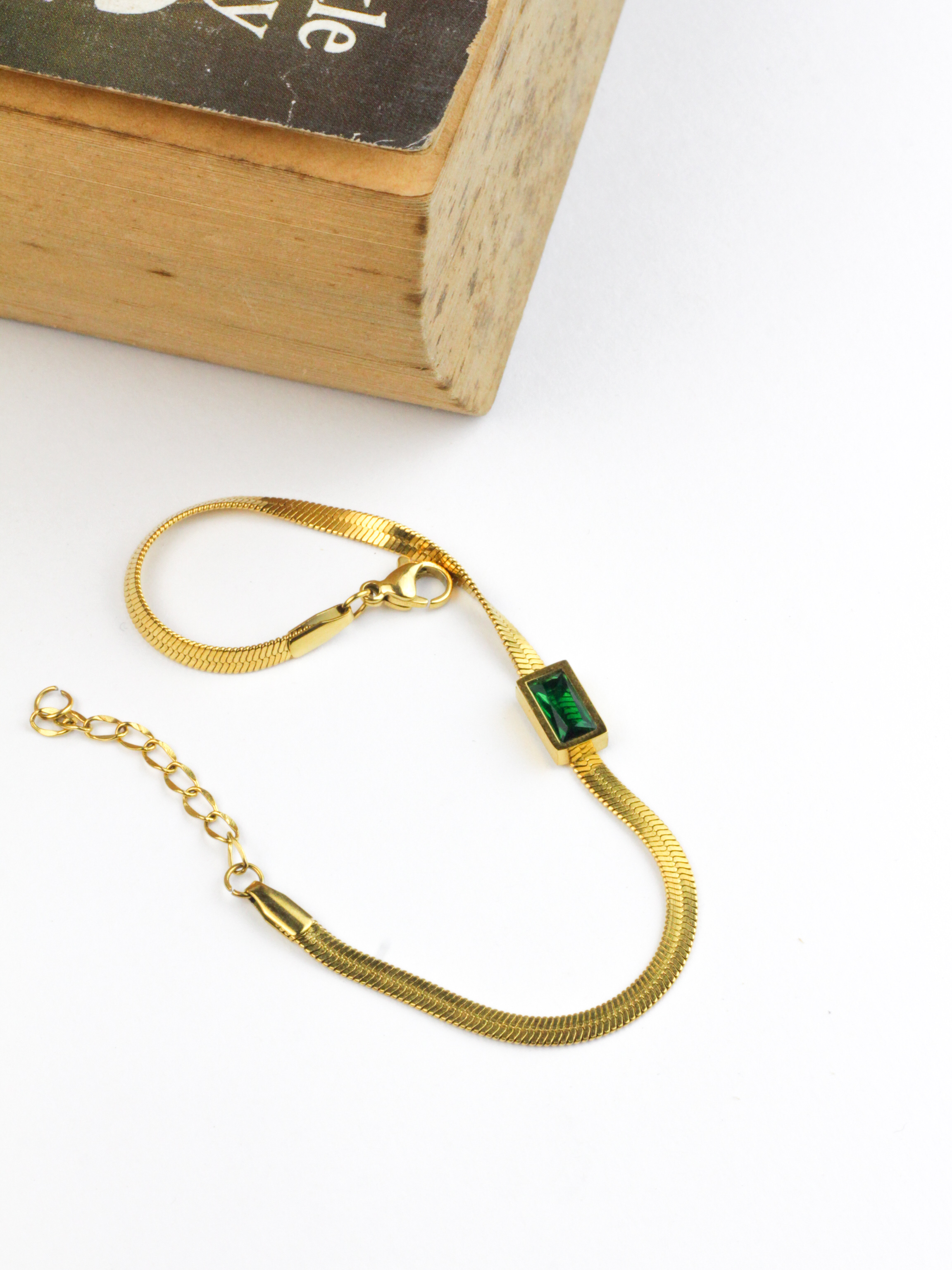 Green Stone Bracelet