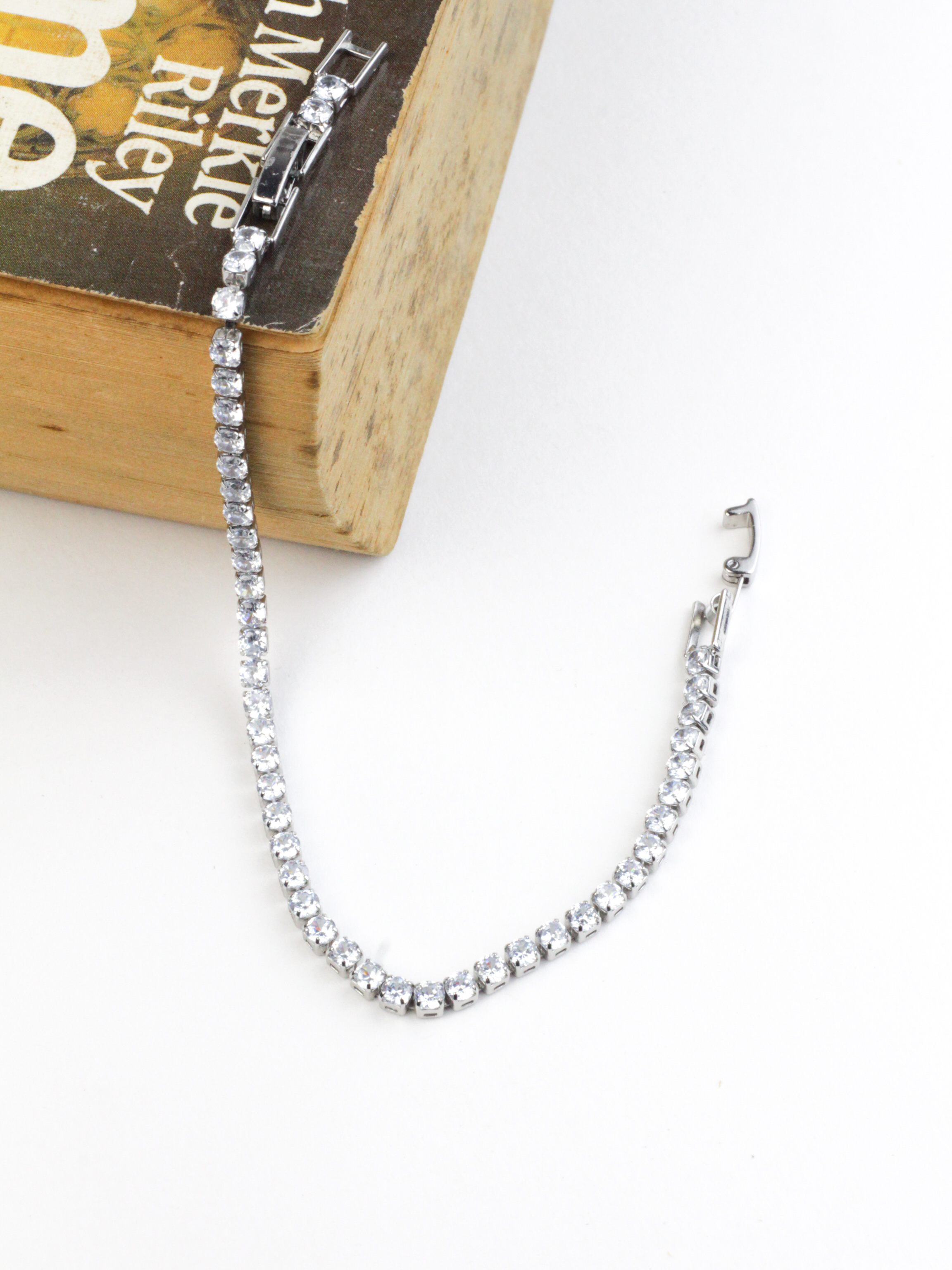 Silver Tennis Bracelet